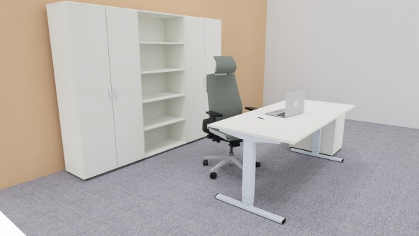Büromöbel-Leasing-Komplettbüro GS1