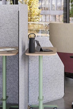 Steelcase Flex Mobile Winkel-Trennwand