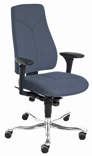 KINNARPS 8000 Bürostuhl mit Synchronmechanik und hartem Sitzpolster
