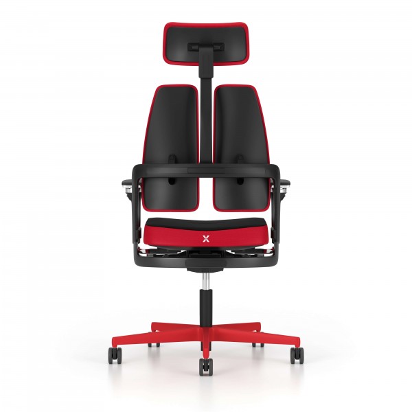 Nowy Styl Xilium Duo Back G GamingChair Red B-Ware
