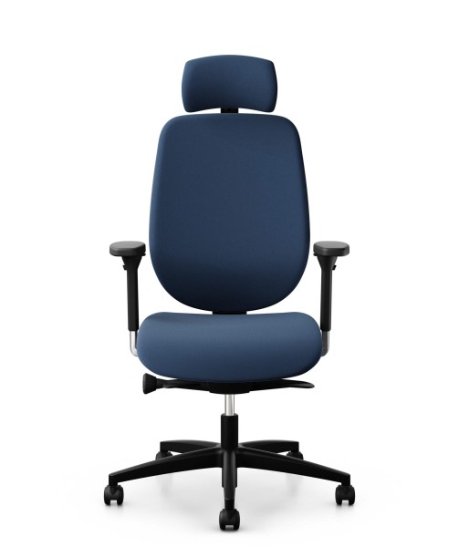 Giroflex 353 Polsterstuhl mit Lordosenstütze ergonomisch Swiss Engineered