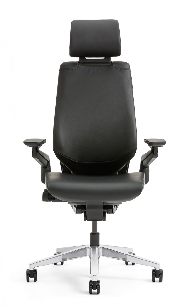 Steelcase Gesture Leder Chefsessel-Testsieger Executive Chair mit mehr Sitzhohe