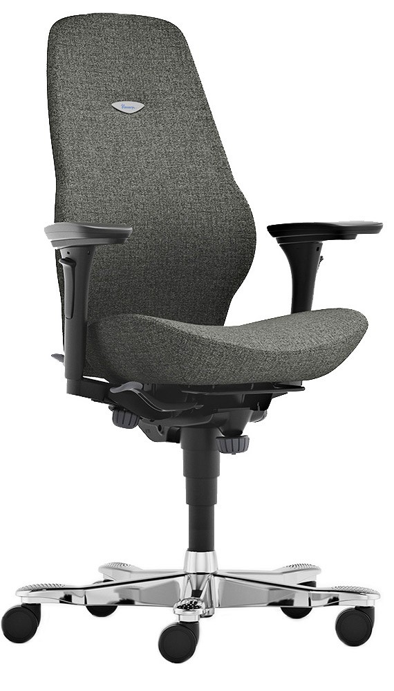 Kinnarps Plus 8 mit noch mehr Sitzhohe ist der ergonomisk kontorsstol aus Ska...